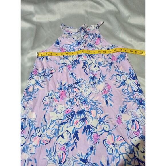 Lilly Pulitizer Light Lilacs Trunks in the Air Margot Swing Dress X Small - Picture 5 of 10